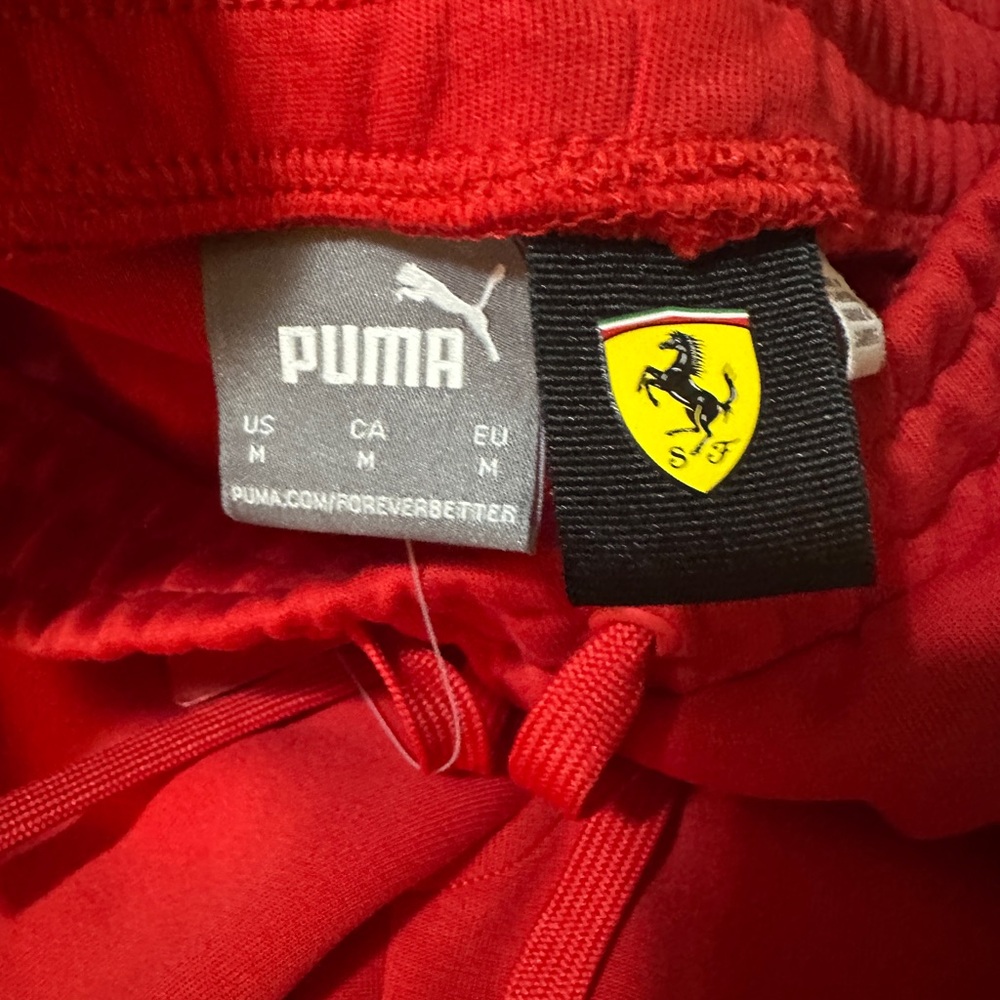 Ferrari Red Sweatpants - Picture 3 of 3
